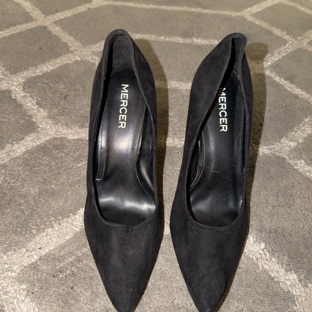 Mercer Classic Black Heels for Women